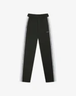 WIDE STRIPE TRACKPANTS BLACK