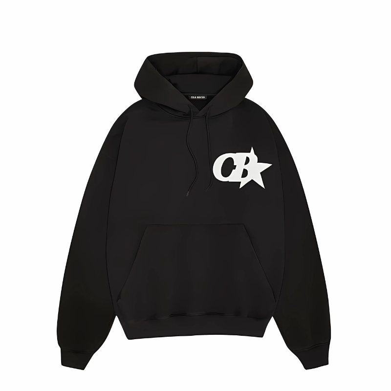 black HOODIE CB STAR-BLACK HOODIE - Image 1