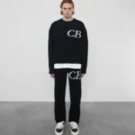 Black Cole Buxton CB Logo Knit Tracksuit