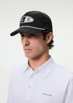 CADDIE CAP BLACK WHITE - Image 4