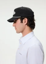 CADDIE CAP BLACK WHITE - Image 2