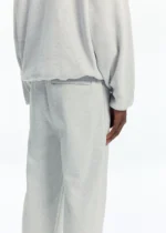 CB CREST SWEATPANTS GREY MARL - Image 3