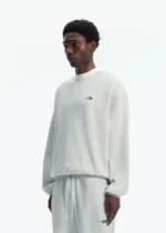 CB CREST SWEATSHIRT GREY MARL - Image 3