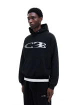 CB SURF HOODIE VINTAGE BLACK - Image 4