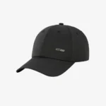 METAL CREST CAP BLACK