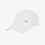 METAL CREST CAP WHITE