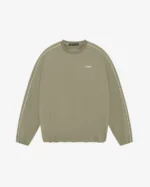PIPED WINDBREAKER SWEATSHIRT BEIGE