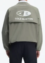 PIPED WINDBREAKER SWEATSHIRT GREY - Image 3