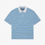 PLAYERS POLO WHITE/BLUE/GREEN