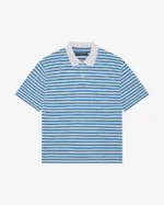 PLAYERS POLO WHITE/BLUE/GREEN