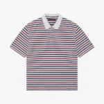 PLAYERS POLO WHITE/RED/NAVY