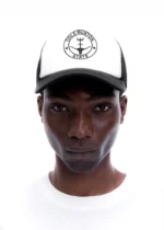 TWO STAR STATE TRUCKER CAP BLACK - Image 4