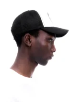 TWO STAR STATE TRUCKER CAP BLACK - Image 3