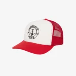 TWO STAR STATE TRUCKER CAP RED