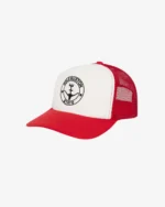 TWO STAR STATE TRUCKER CAP RED
